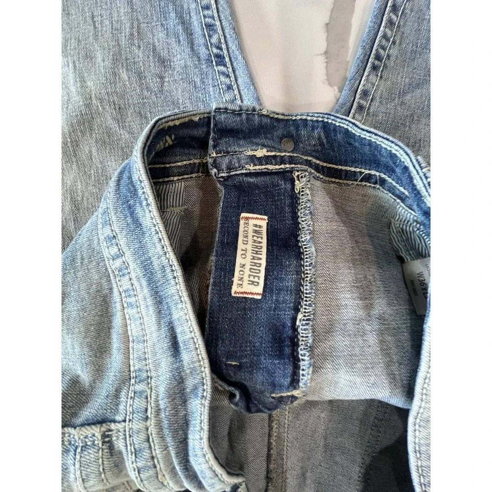 TK Axel Jeans Men's Size 36x30 (39x30) Blue Stretch Denim Bootcut Jeans